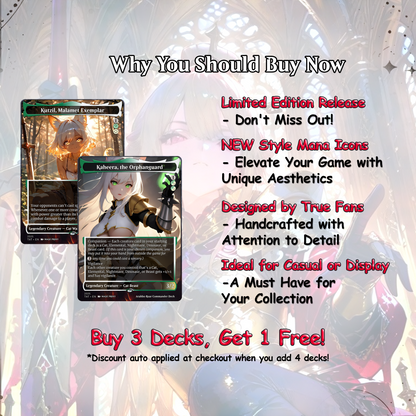 Arahbo, Roar of the World Anime Style Waifu Tribal Commander Deck Special Edition