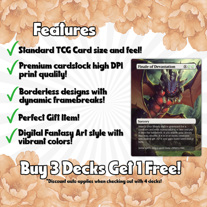 The First Sliver Custom Commander Deck - Proxy - Perfect Magic Gift - Tokens Included - Sliver Tribal Deck - Premium 110 card EDH Deck