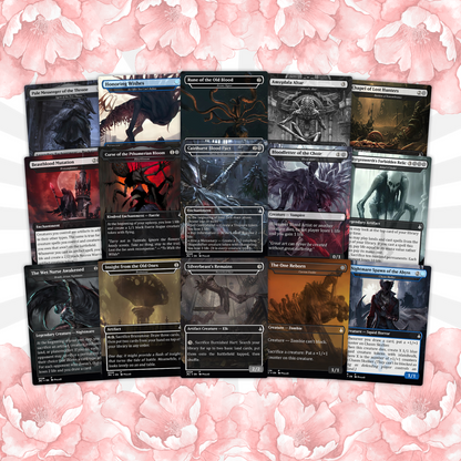 Bloodborne Themed Commander Deck Proxies, Aristocrat/Artifact Combo, 120+ Unique Cards, Quality Custom Card Proxy Replicas for Commander EDH