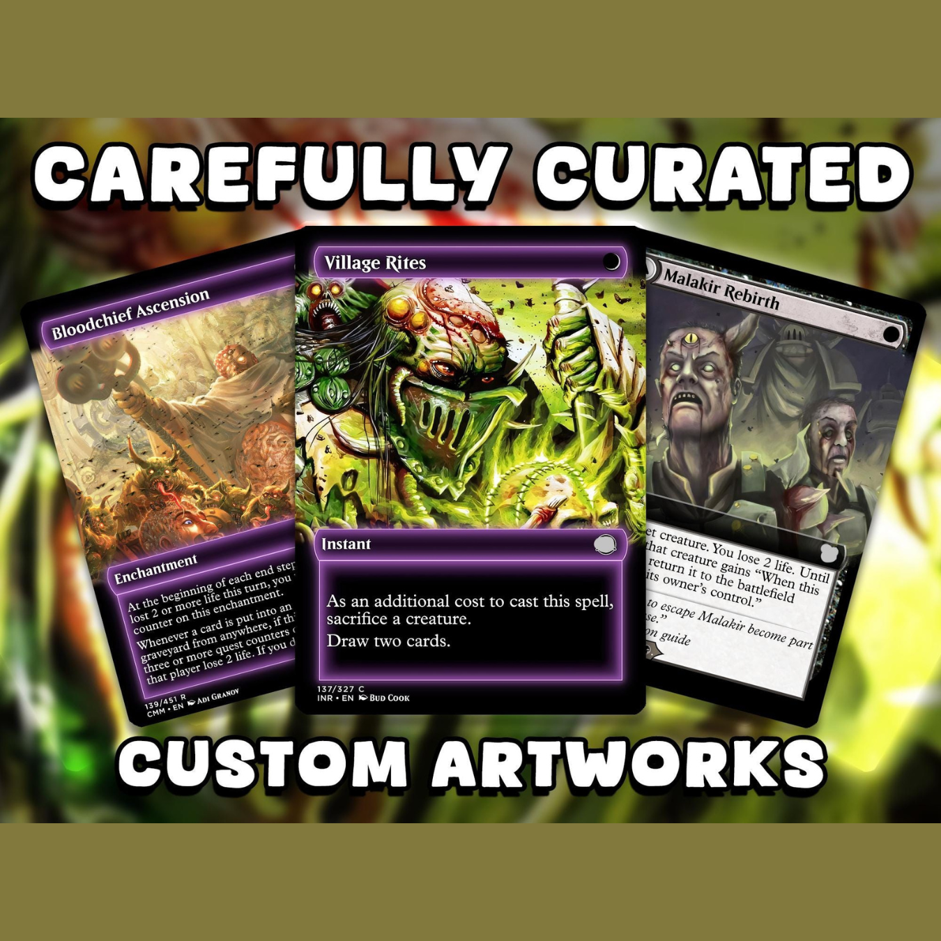 Pestilence EDH Commander Deck – Custom Plague-Inspired MTG Proxy Deck