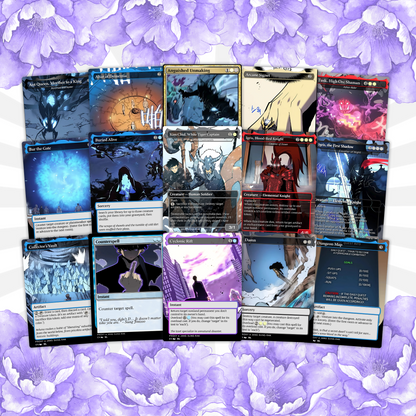 Solo Leveling Proxy EDH | Jinwoo Sung Commander | Anime-Inspired Custom MTG Cards