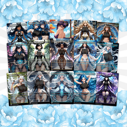 Atraxa SUPERFRIENDS Anime Waifu Proxy Commander Deck Custom Proxy EDH English High Quality Cards
