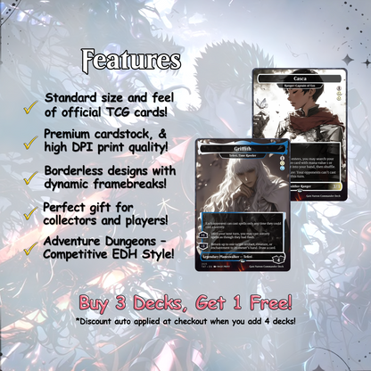 Custom Guts Voltron MTG Deck – Unique Proxy Cards