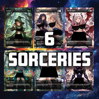 Custom Arcades, the Strategist Proxy Commander Deck - Sexy Art Edition