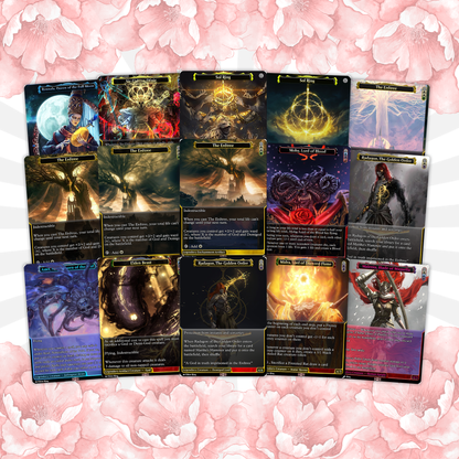 Elden Ring Commander Deck • Elden Ring  Mtg Proxy Deck • Mtg Commander Deck • Custom MTG card • Sidar Jabari of Zhalfir • Mtg Proxy Commander