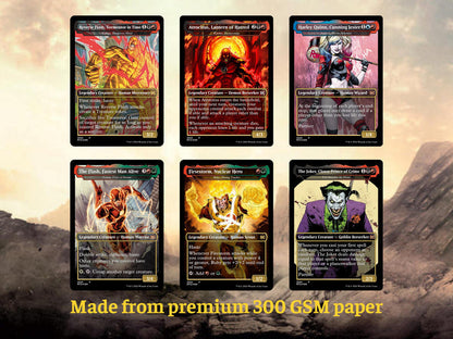 D.C Commander Deck • S.u.p.e.r.m.a.n • Forge a New Legacy in the M.T.G Multiverse! • Custom M.T.G Cards • P.r.e.m.i.u.m P.r.o.x.y Cards • Complete EDh Deck