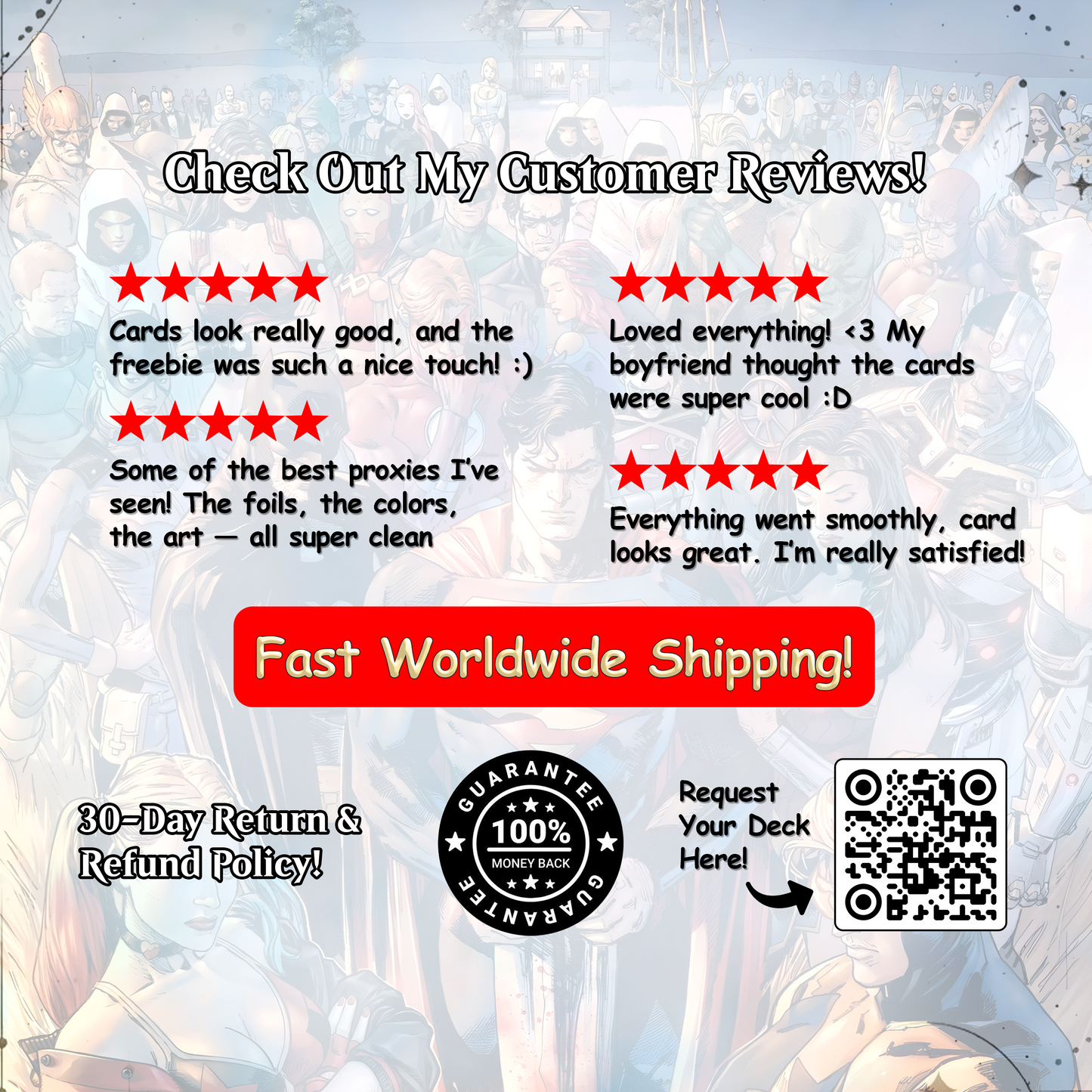 D.C Commander Deck • S.u.p.e.r.m.a.n • Forge a New Legacy in the MTG Multiverse! • Custom MTG Cards • Premium Proxy Cards • Complete EDh Deck