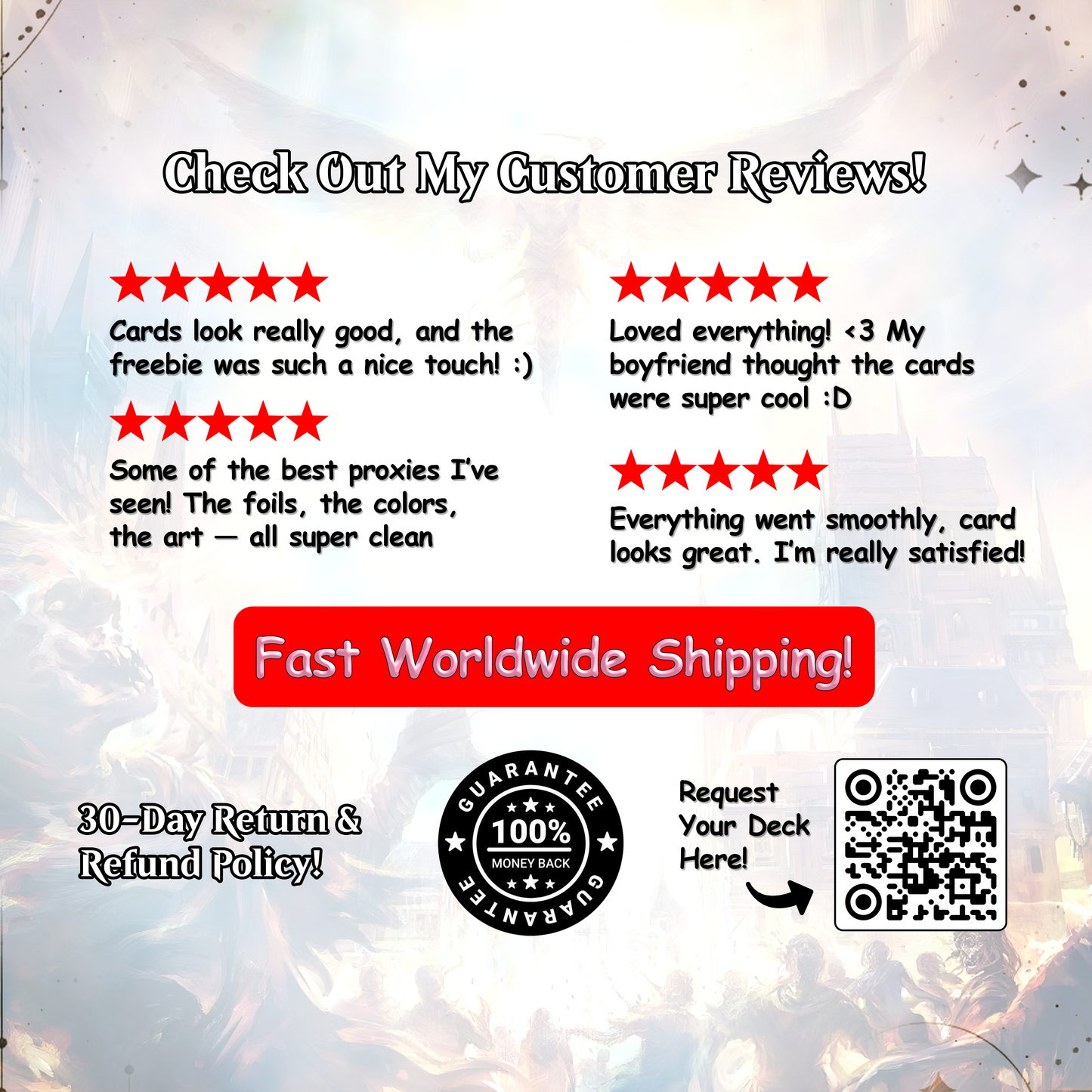 Heaven’s Wrath – Giada’s Space Nun Angel Crusade | Custom EDH Commander Deck