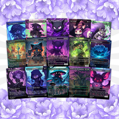 Squirrel Proxy Deck Hazel of the Rootbloom 100 Cards + Sideboard + Tokens | Premium Quality Custom MTG Proxies for EDH Commander