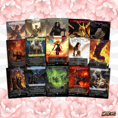 Kaalia of the Vast - Commander EDH Deck - With Tokens - MTG Full Proxy Deck, Altered Cards cEDH