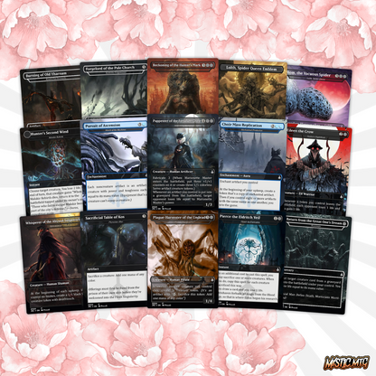 Bloodborne Themed Commander Deck Proxies, Aristocrat/Artifact Combo, 120+ Unique Cards, Quality Custom Card Proxy Replicas for Commander EDH