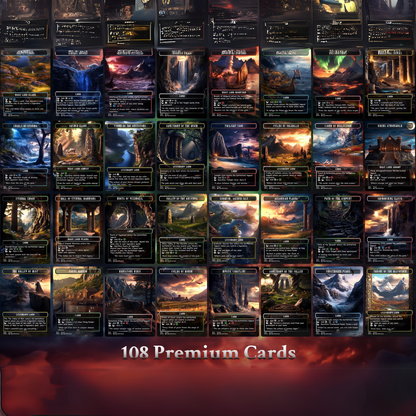 Vikings Commander Deck | 108 Proxy Cards | Viking Deck | TCG Commander Deck | Trading Cards Private Use | Mtg Proxy | DIY Cards | EDH Deck