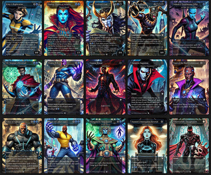 H.a.s.h.a.t.o.n. the S.c.a.r.a.b.'s. Fist EDH Deck, 115 Cards, 15 Sideboard, Includes all major characters, T.h.a.n.o.s. and H.i.g.h. .Evolutionary Themed