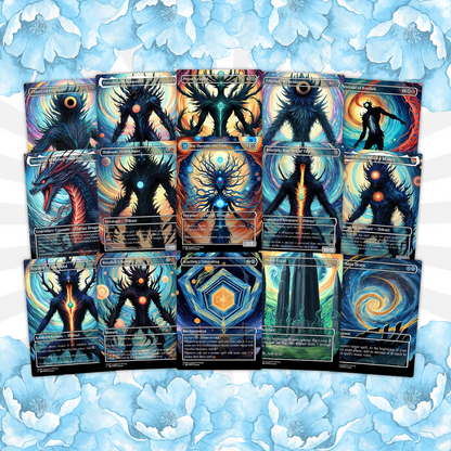 Eldrazi Proxy Deck Ulalek Abstract 100 Cards + Sideboard + Tokens | Premium Quality Custom MTG Proxies for EDH Commander