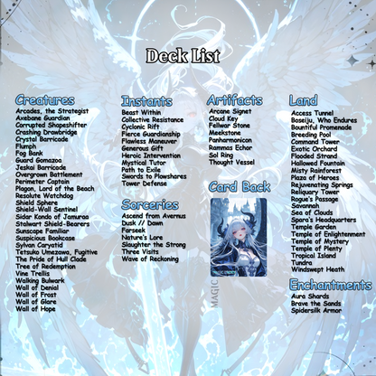 Arcades Walls/Butts Themed Defender Tribal Anime Waifu Proxy Commander Deck Custom Proxy EDH Defender English High Quality Cards