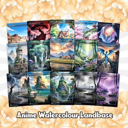 The Ur Dragon Anime Waifu Proxy Commander Deck Custom Proxy EDH Dragon Tribal English High Quality Cards