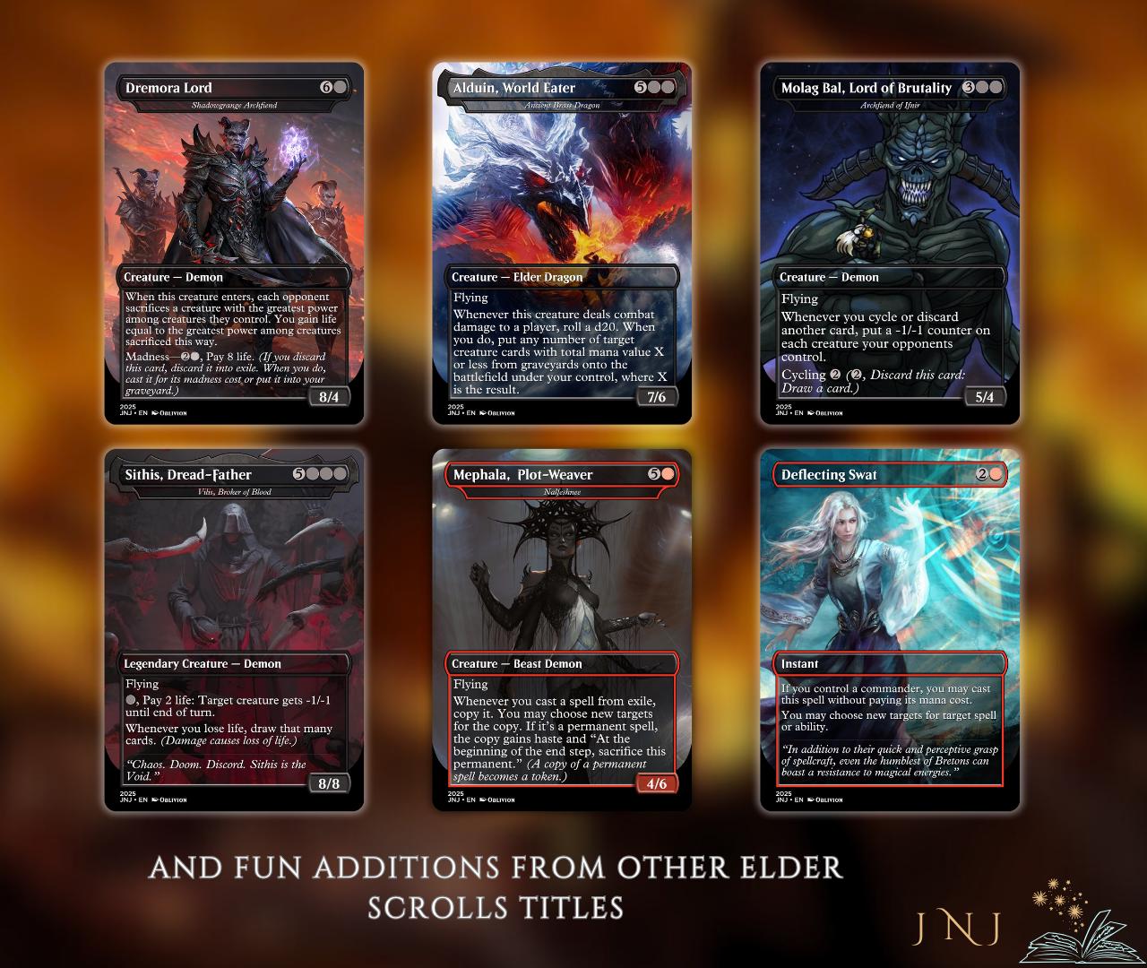 Oblivion Themed Commander Deck Proxies, Rakdos Madness, 100+ Unique Cards, Quality Custom Card Proxy Replicas for Commander EDH