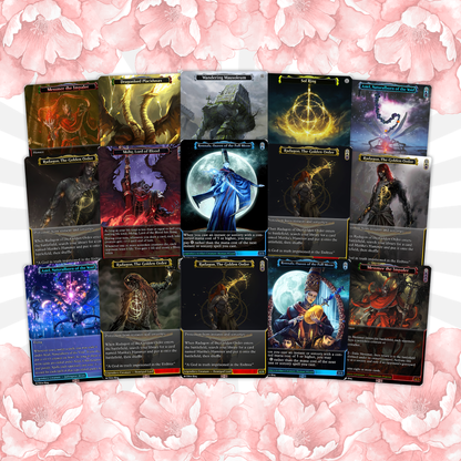 Elden Ring Commander Deck • Elden Ring  Mtg Proxy Deck • Mtg Commander Deck • Custom MTG card • Sidar Jabari of Zhalfir • Mtg Proxy Commander