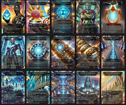 H.a.s.h.a.t.o.n. the S.c.a.r.a.b.'s. Fist EDH Deck, 115 Cards, 15 Sideboard, Includes all major characters, T.h.a.n.o.s. and H.i.g.h. .Evolutionary Themed