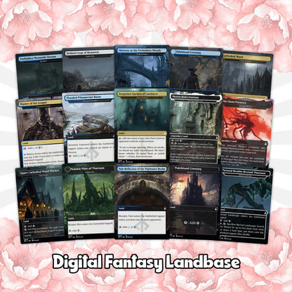 Bloodborne Themed Commander Deck Proxies, Aristocrat/Artifact Combo, 120+ Unique Cards, Quality Custom Card Proxy Replicas for Commander EDH