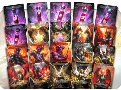 Kaalia Big Creatures - 120 Proxy Cards - Commander EDH Deck - High Quality Altered Cards - Full ManaFlame Deck