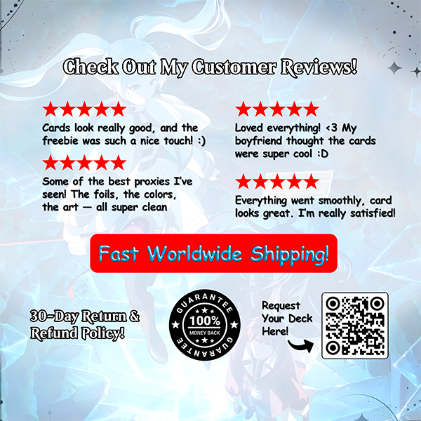 Frieren the Slayer Theme / Absolute Virtue Commander Deck / Premium Paper Proxy Deck / 100 cards + tokens / Pillowfort Theme Bracket 4 EDH Magic Deck