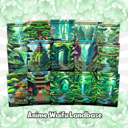 Ooze Tribal / Slime Storm Anime Style Waifu Proxy Commander Deck Special Edition Custom MTG EDH Deck English High Quality Cards