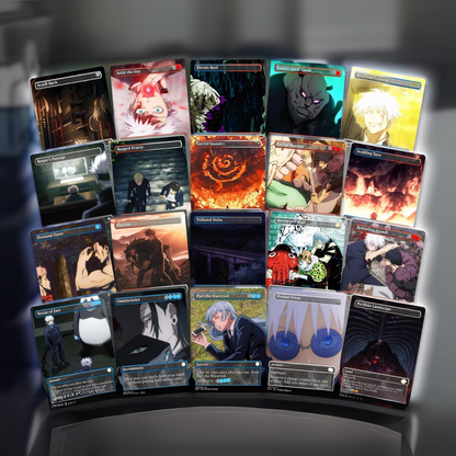 Jujutsu Kaisen EDH Commander Deck – Custom Anime-Inspired MTG Proxy Deck