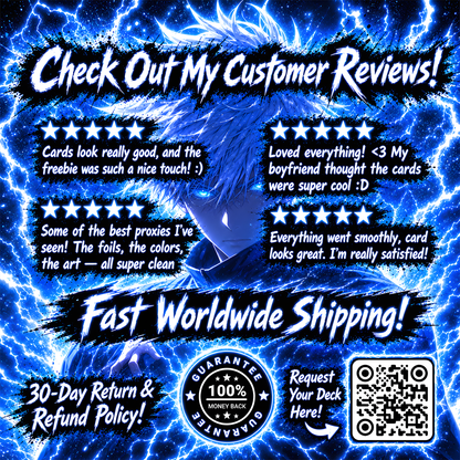 Jujutsu Kaisen EDH Commander Deck – Custom Anime-Inspired MTG Proxy Deck