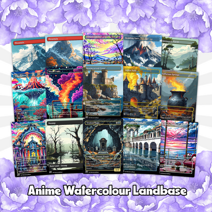 Curse Tribal Anime Waifu Ready to Play Proxy Commander Deck Custom Proxy EDH Curse Tribal English High Quality Cards