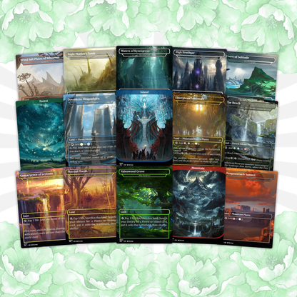 Skyrim Themed Commander Deck Proxies, Multi Colour Combo, 120+ Unique Cards, Quality Custom Card Proxy for Commander EDH