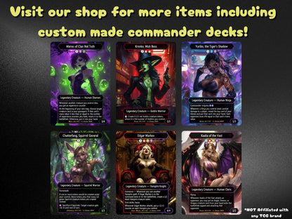 Krenko Commander Goblin Deck – Custom Cards for Casual Play