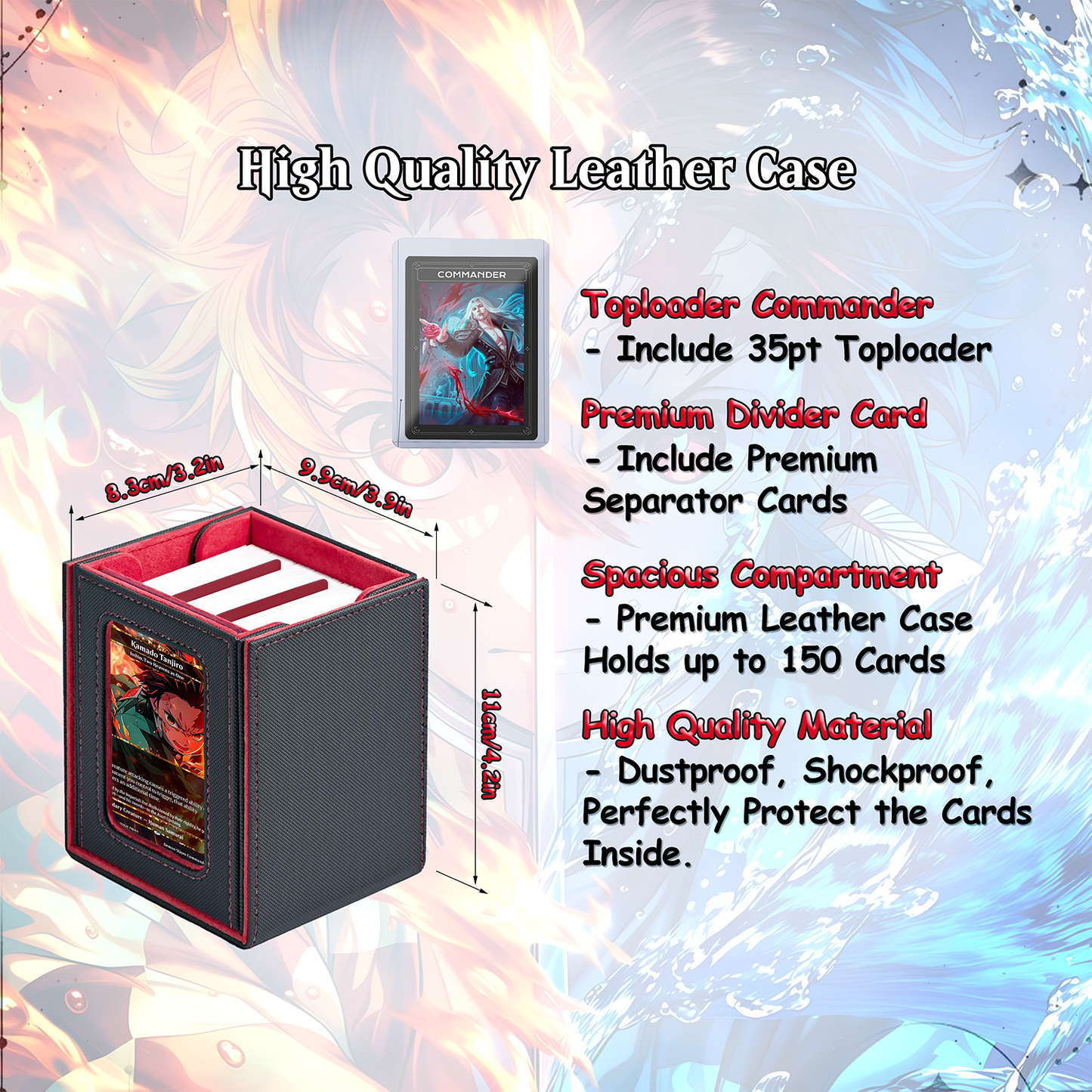Demon Slayer Theme / Kimetsu no Yaiba Commander Deck / Premium Paper Proxy Deck / 100 cards + tokens / Combat Trigger Theme Bracket 4 EDH Magic Deck