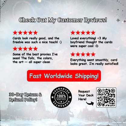 Bloodborne Themed Commander Deck Proxies, Aristocrat/Artifact Combo, 120+ Unique Cards, Quality Custom Card Proxy Replicas for Commander EDH