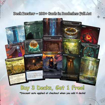 The Witcher Themed Commander Deck, Golgari Control/Death Triggers, 110+ cards EDH Deck Premium Quality Proxy