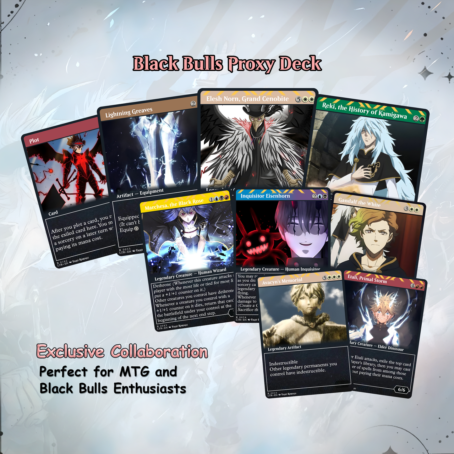 Black Bulls Commander Deck – Legendary Magic Unleashed