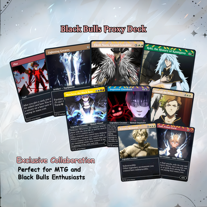 Black Bulls Commander Deck – Legendary Magic Unleashed