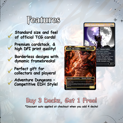 Black Bulls Commander Deck – Legendary Magic Unleashed