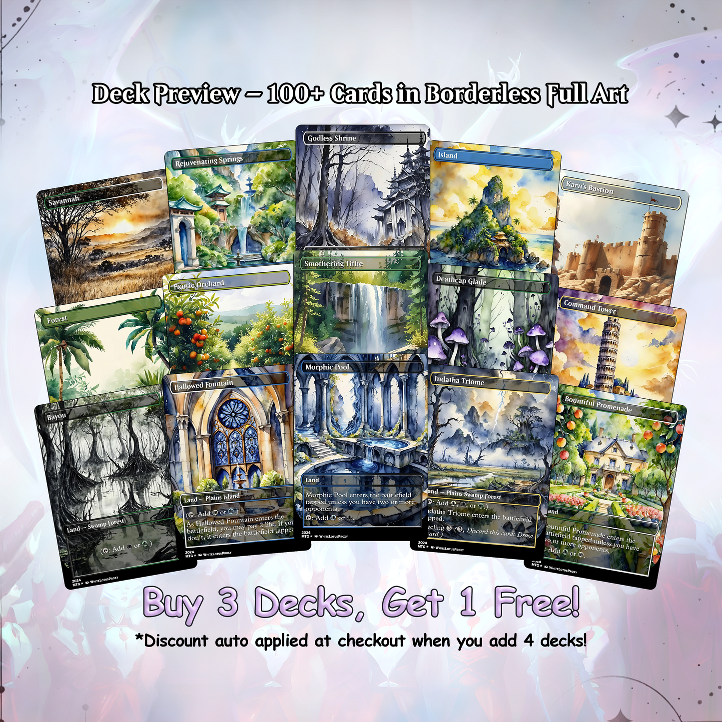 Atraxa SUPERFRIENDS Anime Waifu Proxy Commander Deck Custom Proxy EDH English High Quality Cards