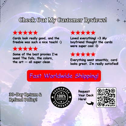 Alien Commander Deck • Alien Mtg Proxy Deck • Mtg Commander Deck • Custom MTG card • Magic The Gathering • Mtg Proxy Commander