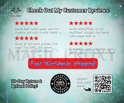 Alien Commander cEDH Deck - Alien Commander Magic Commander - Magic Proxy Deck with 170+ Unique Cards - Custom Cards MTG Proxy for Casual Play