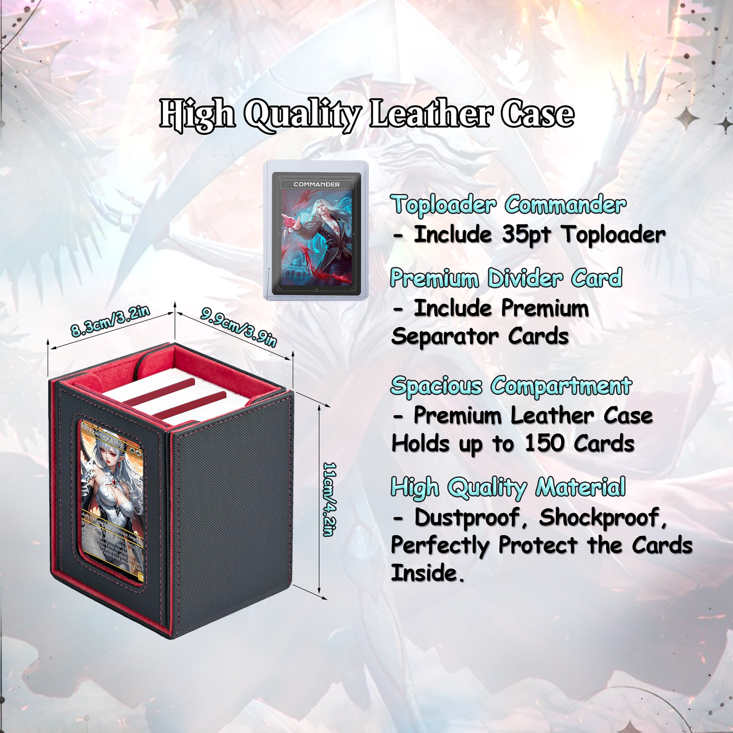 Atraxa INFECT Anime Waifu Ready to Play Proxy Commander Deck Custom Proxy EDH Phyrexian Tribal English High Quality Cards