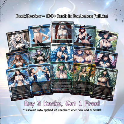 Atraxa SUPERFRIENDS Anime Waifu Proxy Commander Deck Custom Proxy EDH English High Quality Cards
