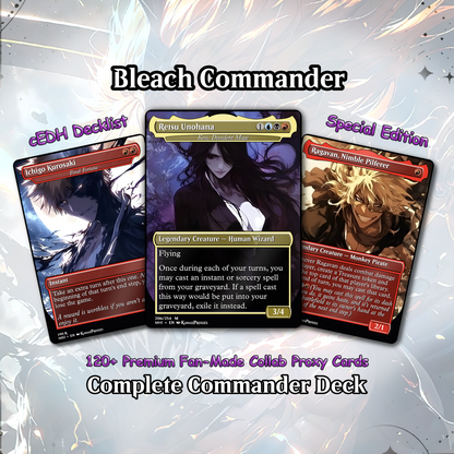 Bleach MTG Deck - Kess EDH | Premium Tainted Kess | Custom Competitive 100 Cards