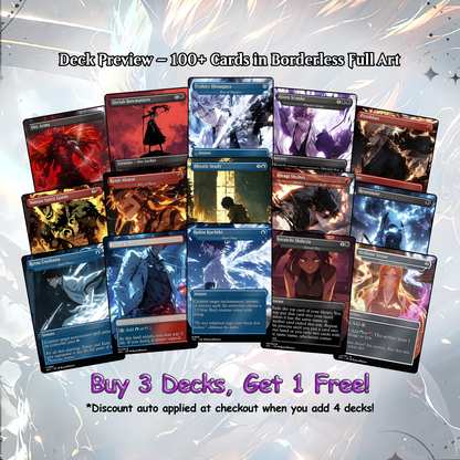 Bleach MTG Deck - Kess EDH | Premium Tainted Kess | Custom Competitive 100 Cards