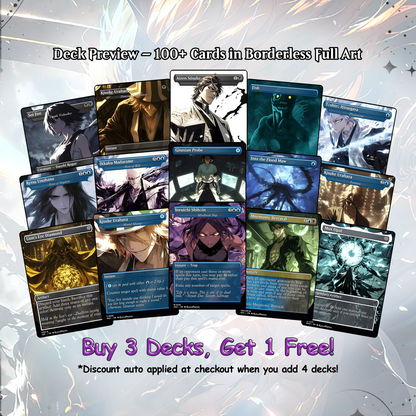 Bleach MTG Deck - Kess EDH | Premium Tainted Kess | Custom Competitive 100 Cards