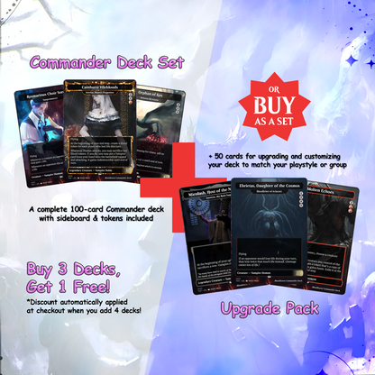 Bloodborne Commander cEDH Deck - Bloodborne Commander Magic Commander - Magic Proxy Deck with 150+ Unique Cards - Custom Cards MTG Proxy for Casual Play