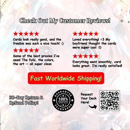 Chibi Catgirl MTG Deck - Arahbo EDH | Competitive Roar of the World | 100+ Premium Custom Cards