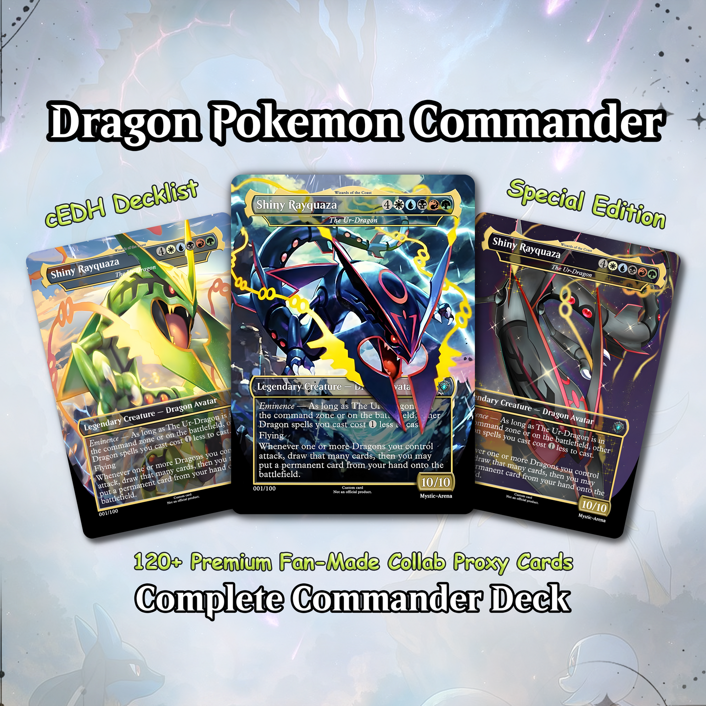 The Ur Dragon MTG Proxy Commander Deck