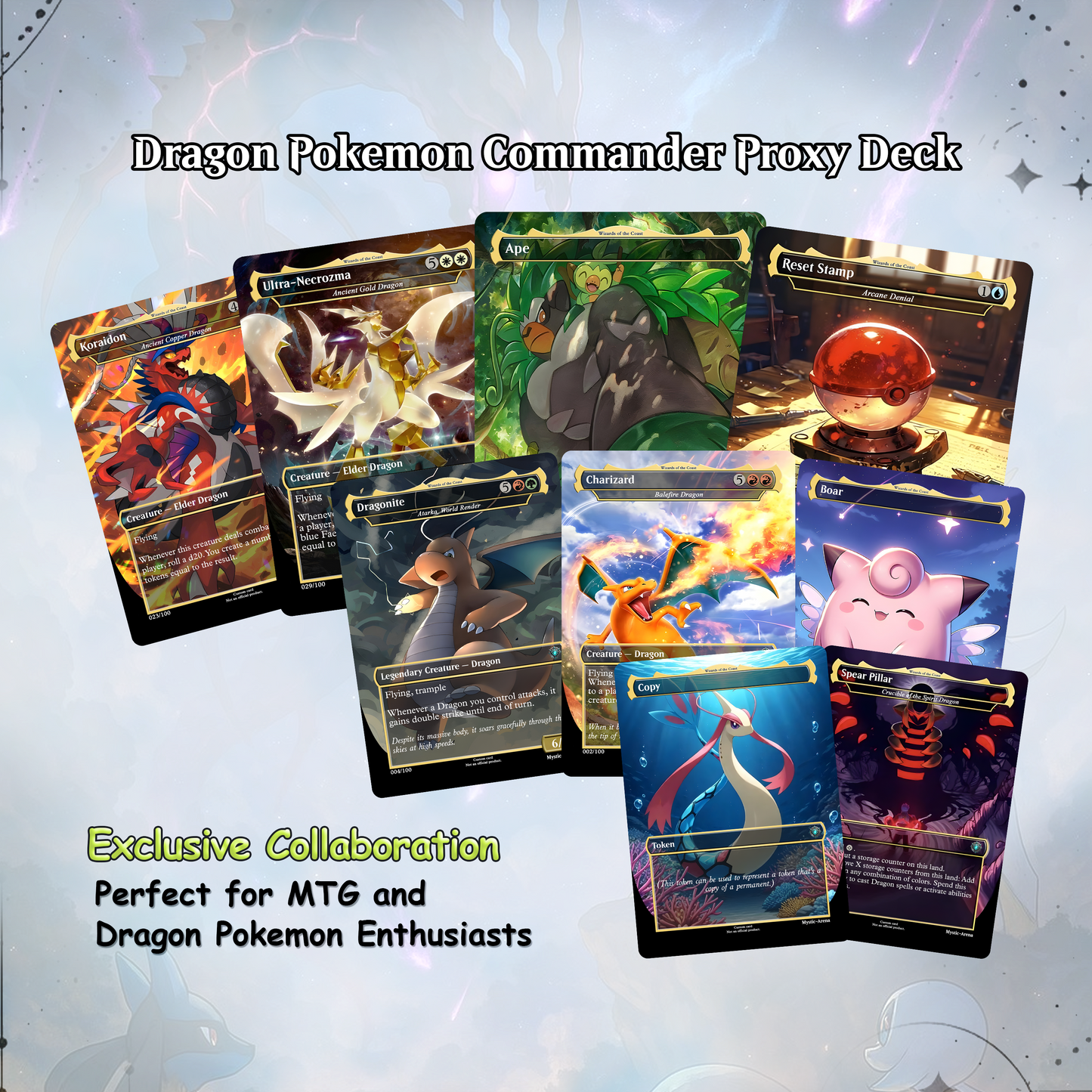 The Ur Dragon MTG Proxy Commander Deck